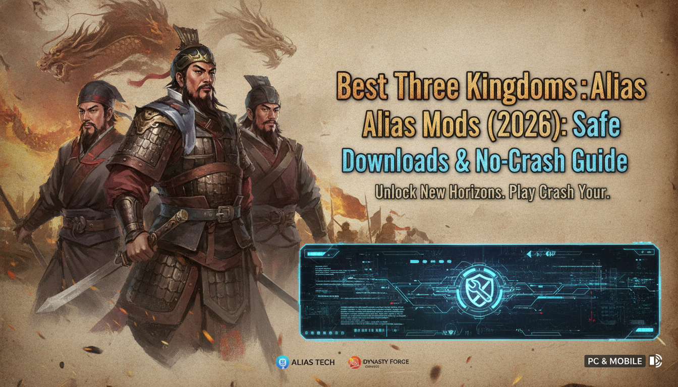 Best Three Kingdoms : Alias Mods Tool (2026):安全下載與防閃退指南