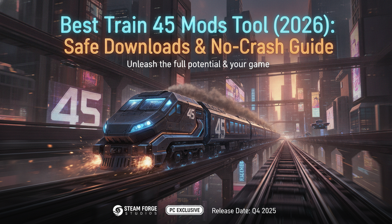 Best Train 45 Mods Tool (2026): Safe Downloads & No-Crash Guide