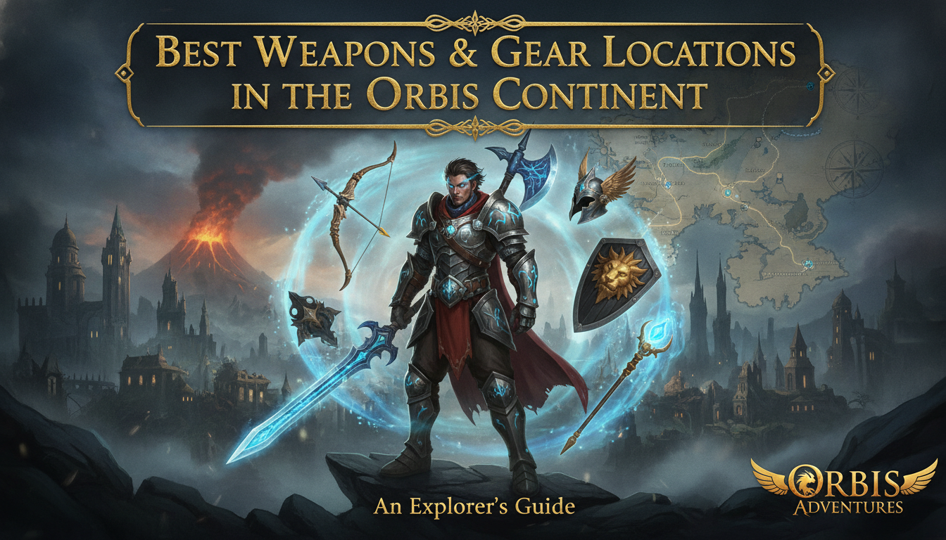 Best Weapons & Gear Locations in the Orbis Continent: The Ultimate DragonSword: Awakening Guide