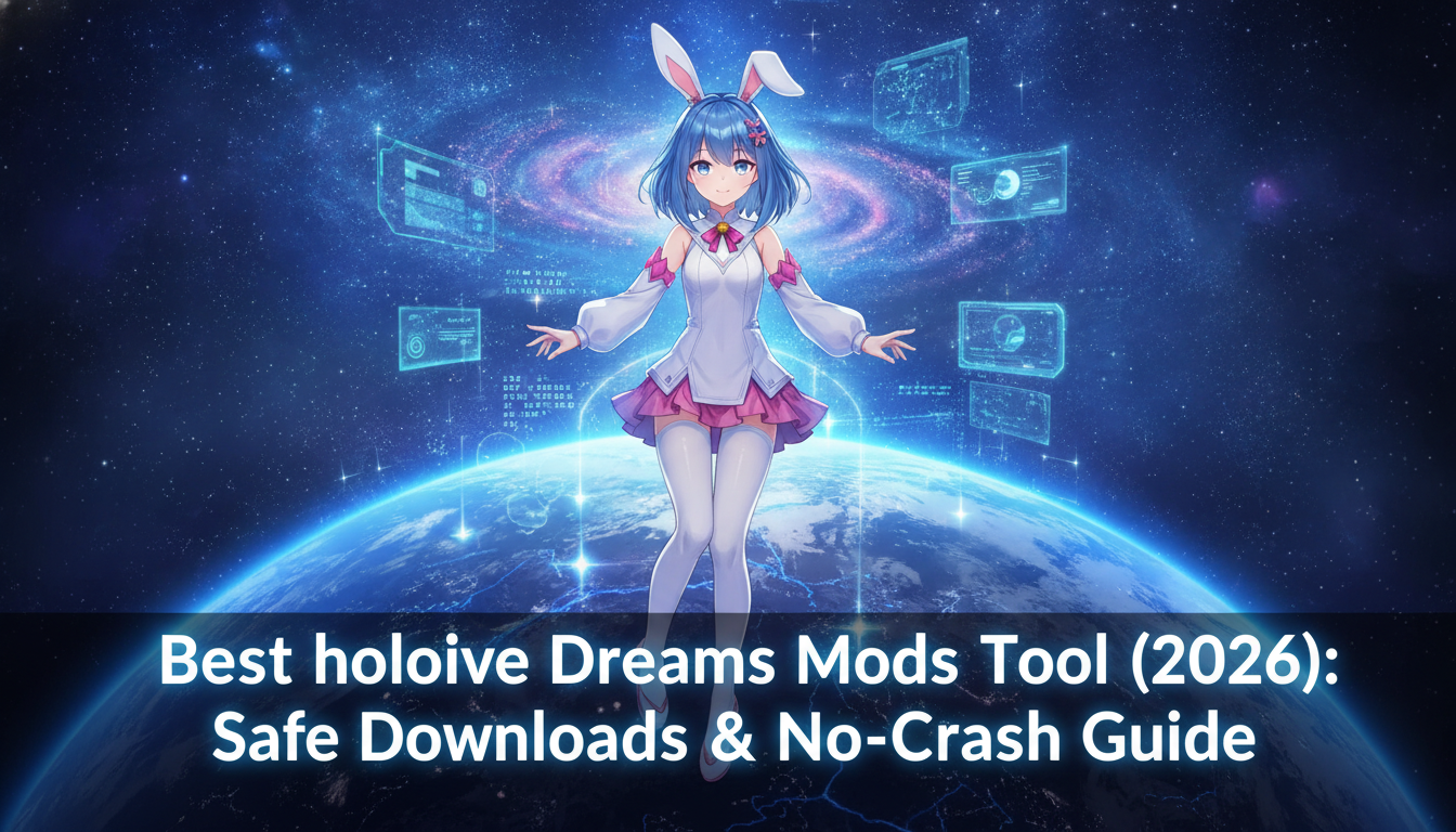 最佳 hololive Dreams 模組工具 (2026):安全下載與防閃退指南