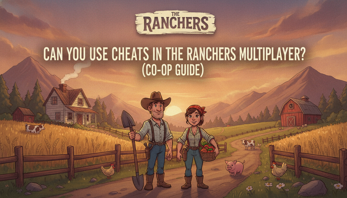 Can You Use Cheats in The Ranchers Multiplayer? (Co-op Guide)