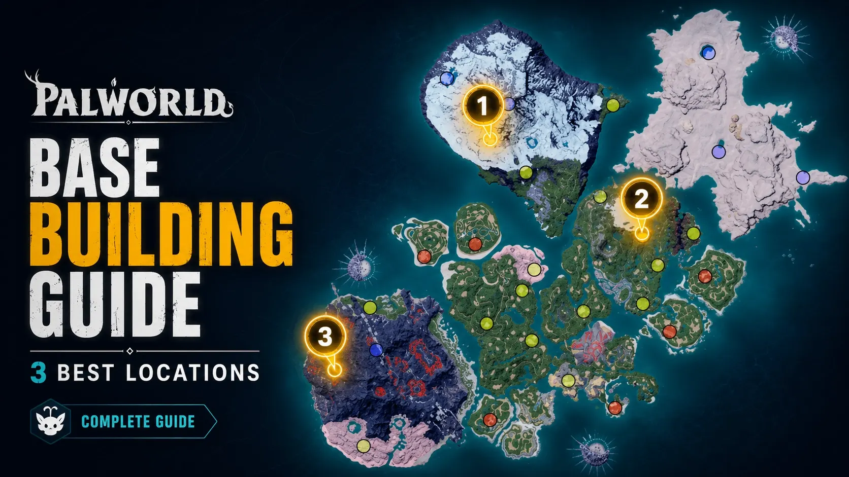 Complete Palworld Base Building Guide: 3 Best Locations