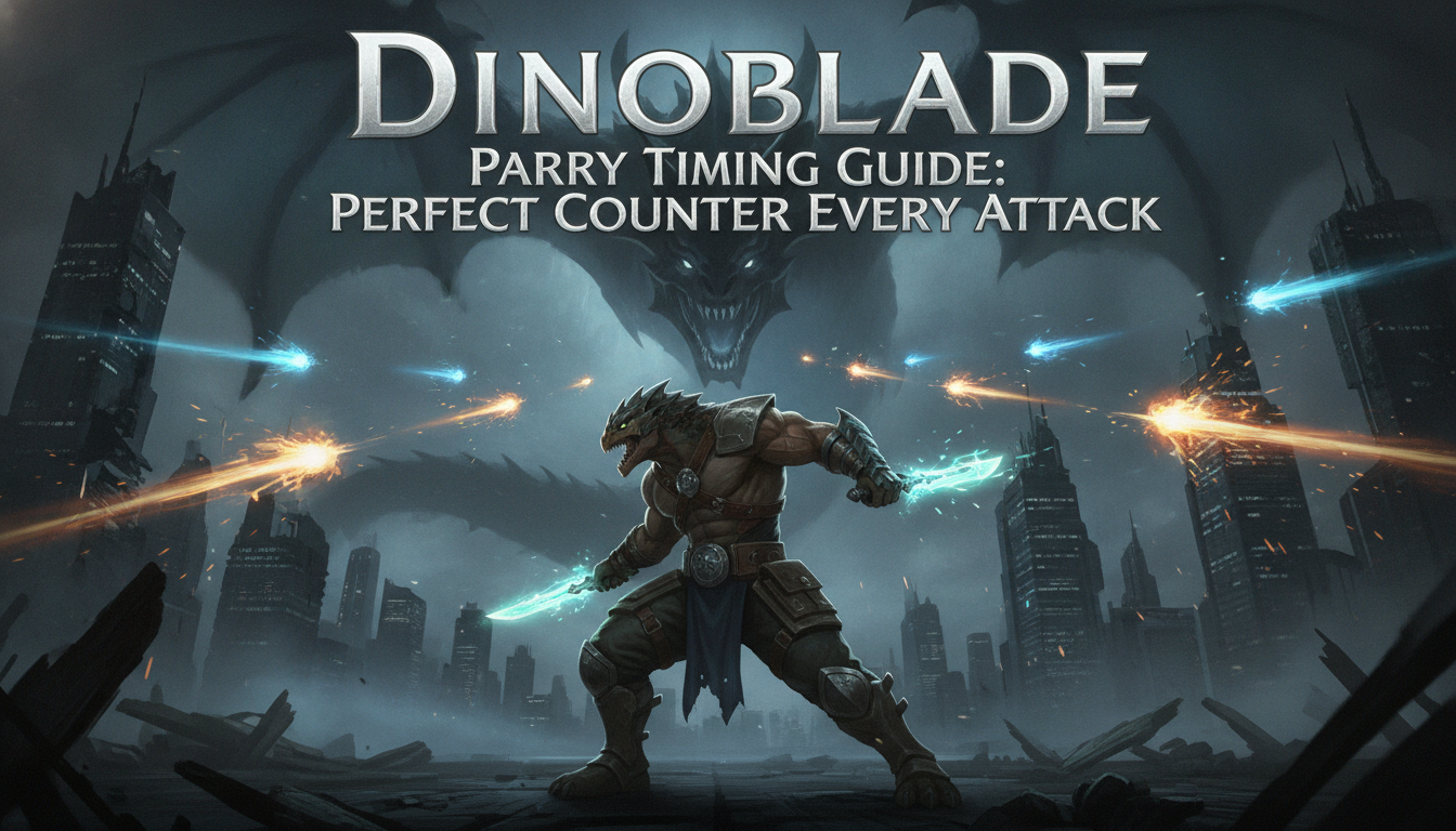 Dinoblade Parry Timing Guide: Perfect Counter Every Attack