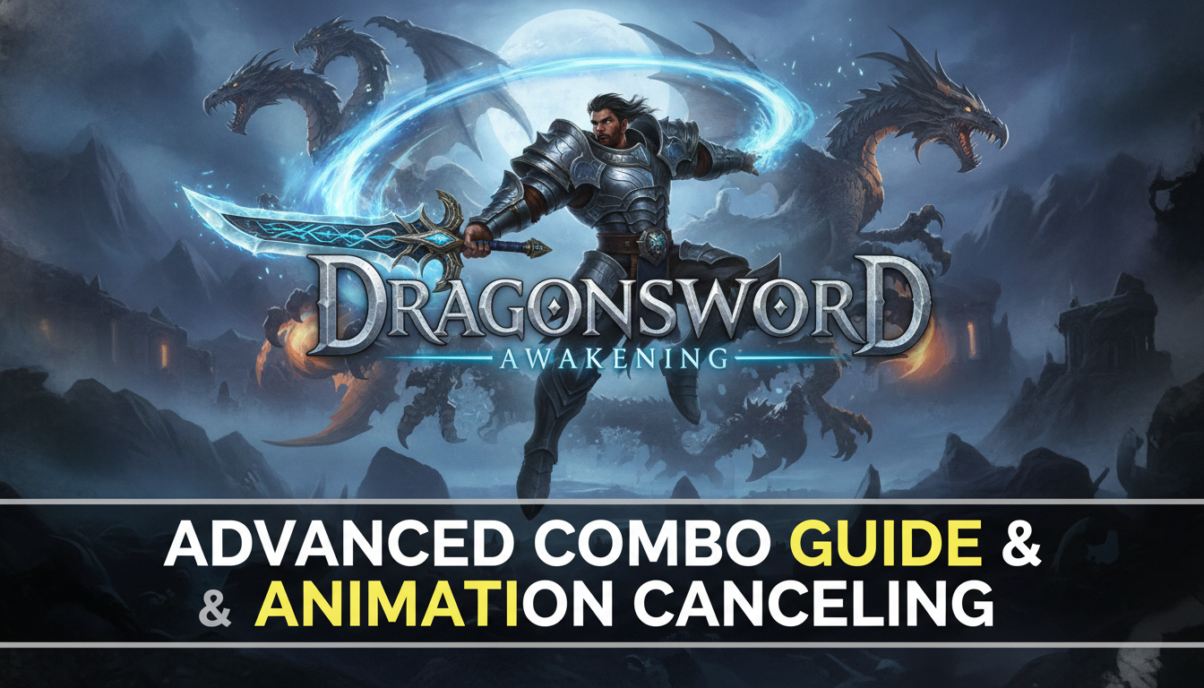 DragonSword : Awakening Advanced Combo Guide & Animation Canceling