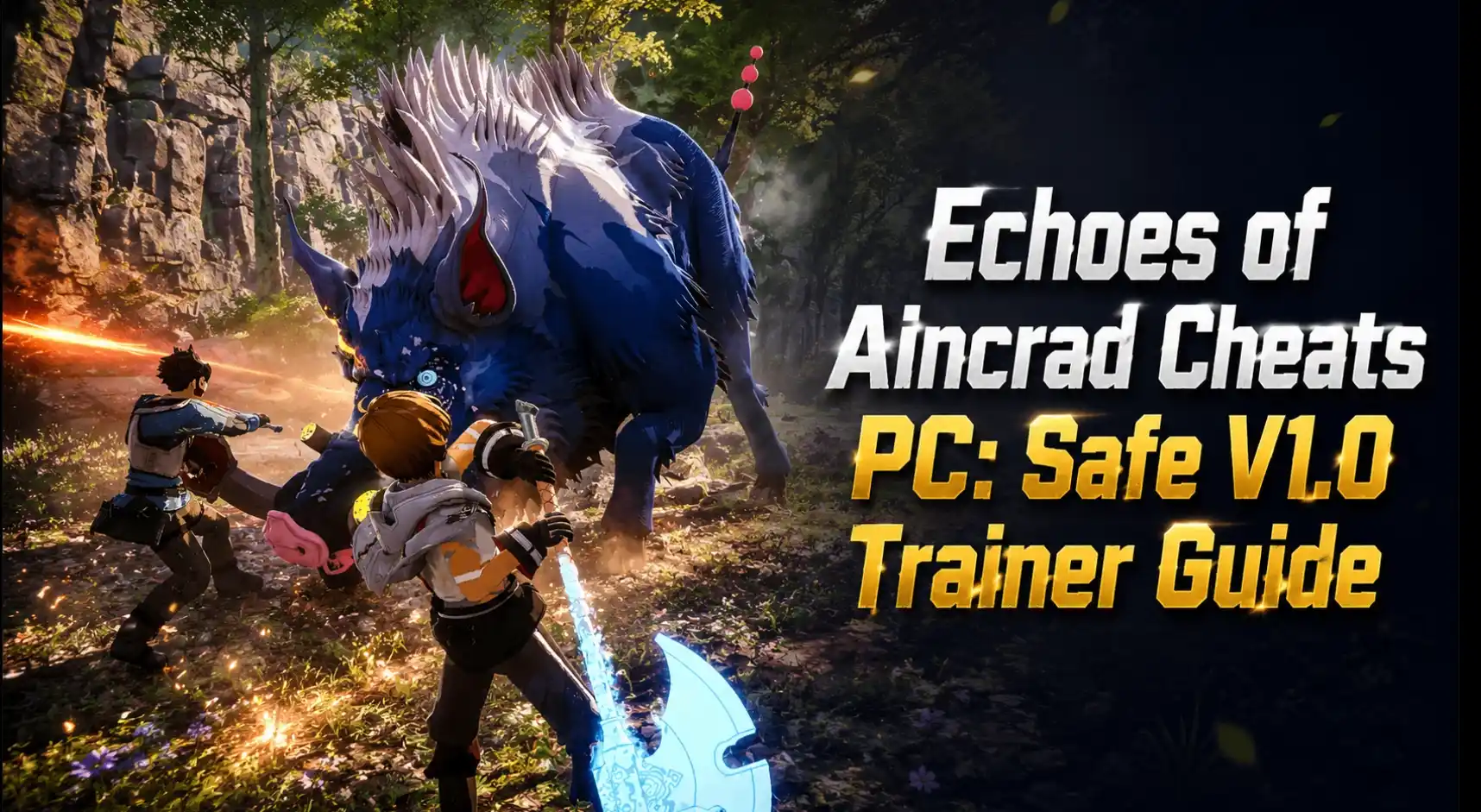 Echoes of Aincrad Cheats PC: Safe V1.0 Trainer Guide