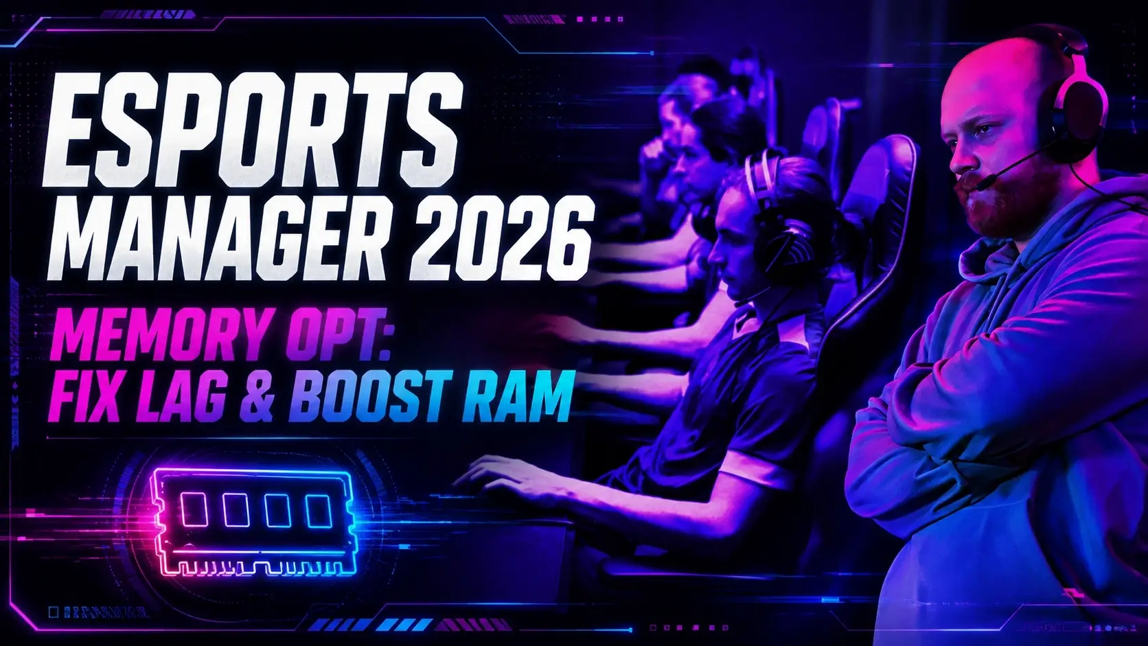 Esports Manager 2026 Memory Opt: Fix Lag & Boost RAM