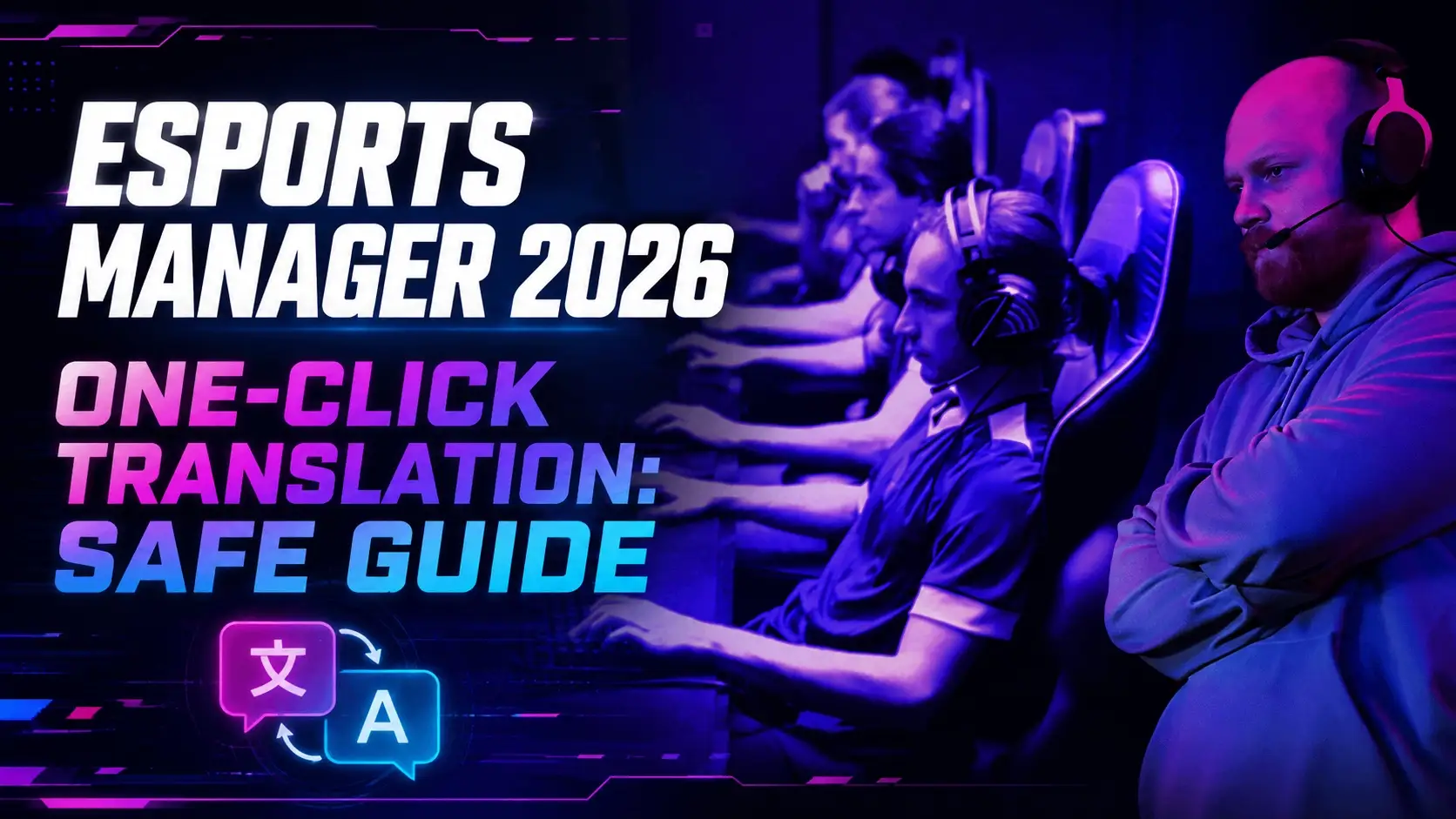 Esports Manager 2026 One-Click Translation: Safe Guide