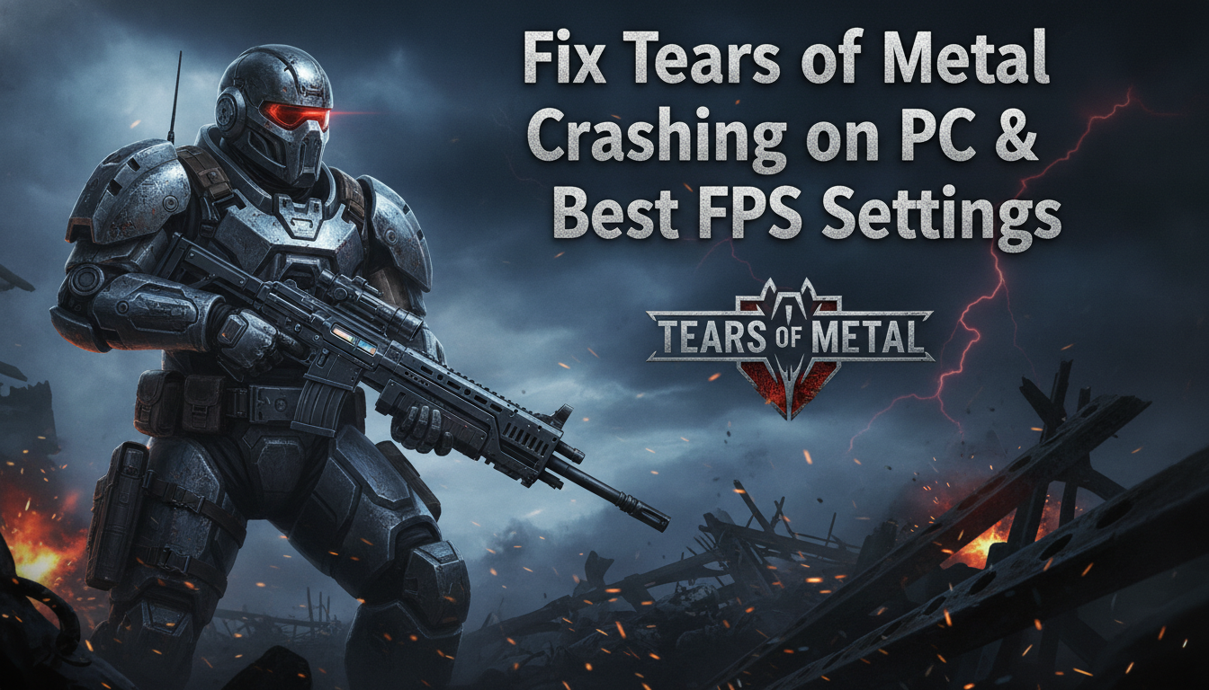 Fix Tears of Metal Crashing on PC & Best FPS Settings