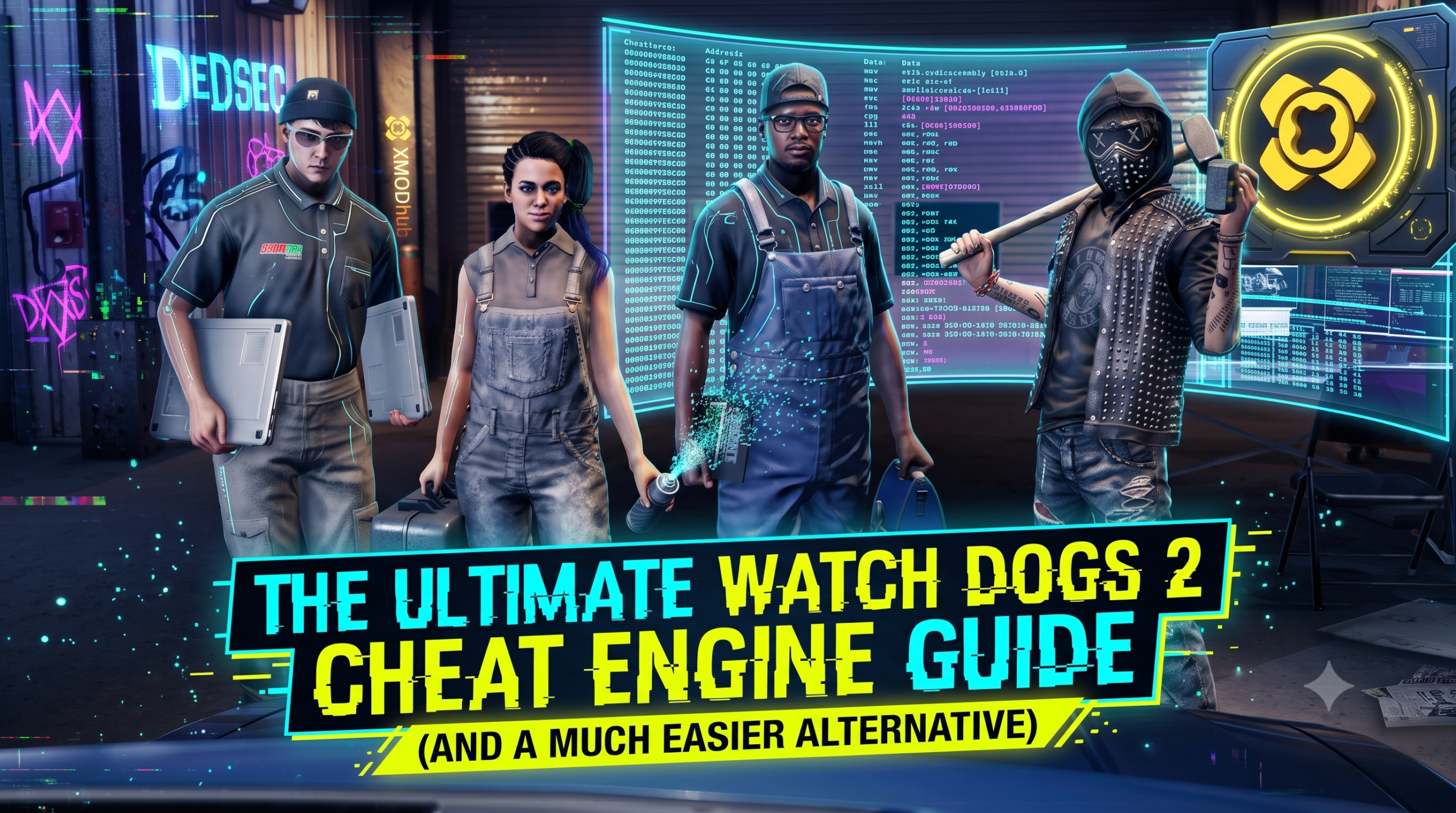 The Ultimate Watch Dogs 2 Cheat Engine Guide (And A Much Easier Alternative)