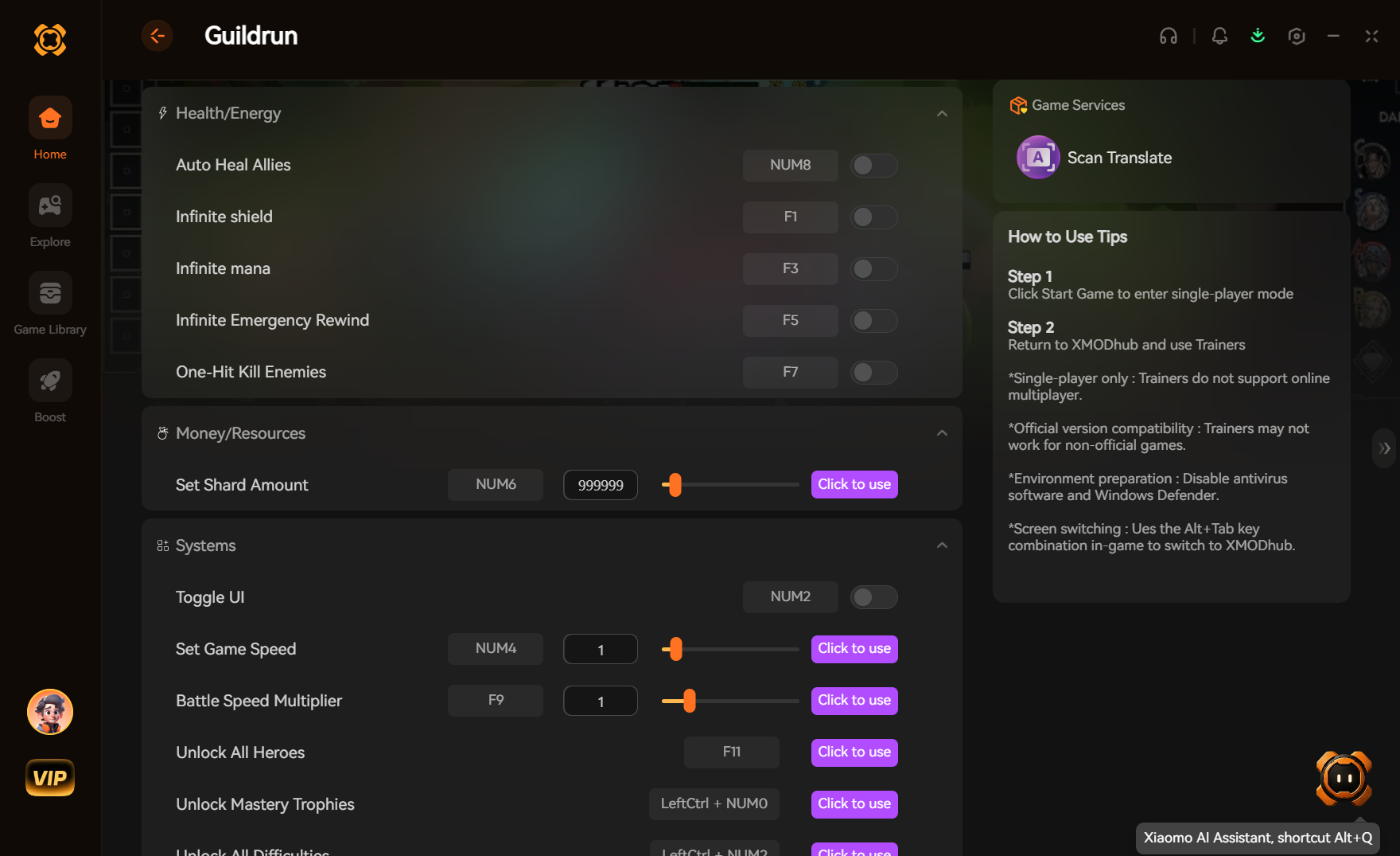 Guildrun 解鎖所有英雄作弊:安全修改器指南