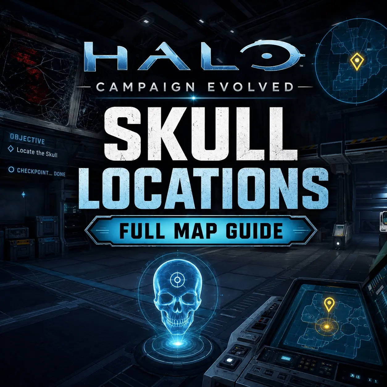 Emplacements des crânes de Halo Campaign Evolved : Guide complet de la carte