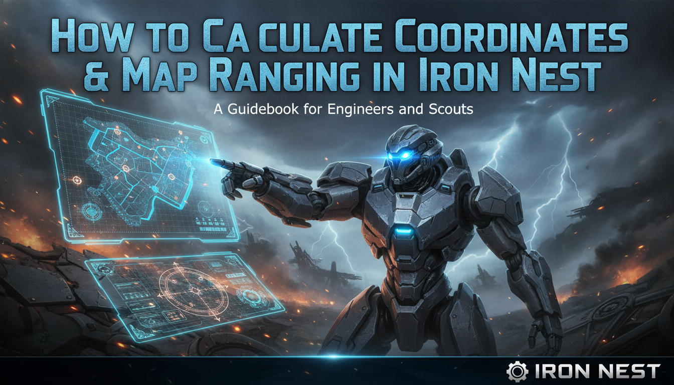 How to Calculate Coordinates & Map Ranging in Iron Nest
