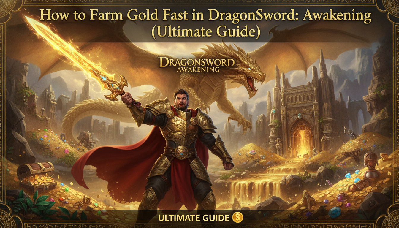 How to Farm Gold Fast in DragonSword: Awakening: The Ultimate Economic Strategy