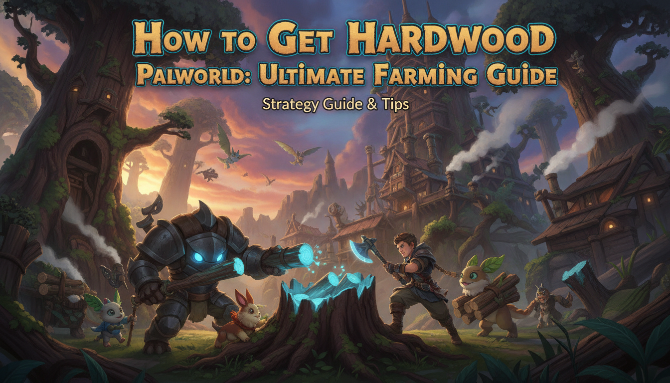 How to Get Hardwood Palworld: Ultimate Farming Guide