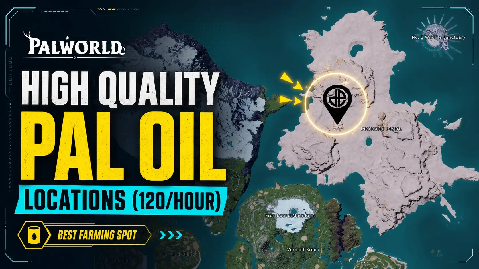 How to Get High Quality Pal Oil and Locations (120/Hour)