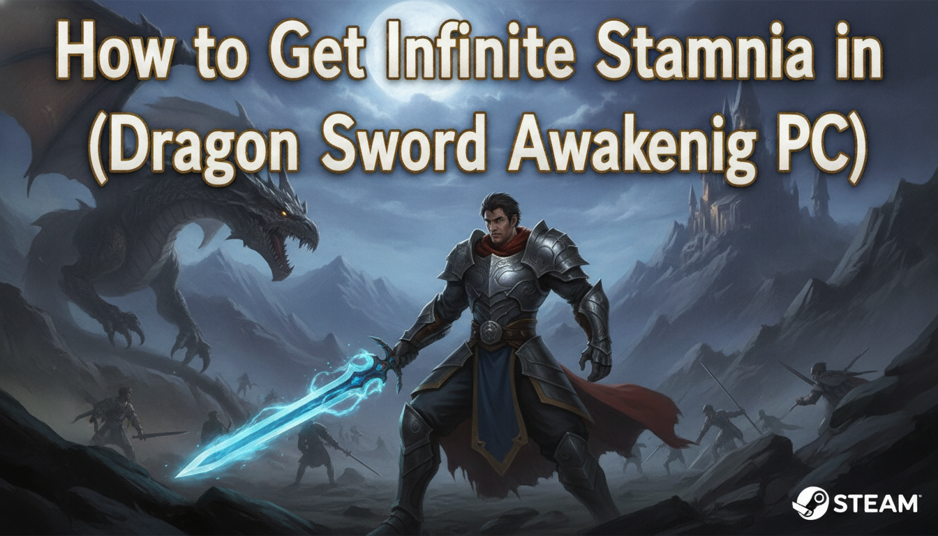 How to Get Infinite Stamina in Dragon Sword Awakening (Steam PC)