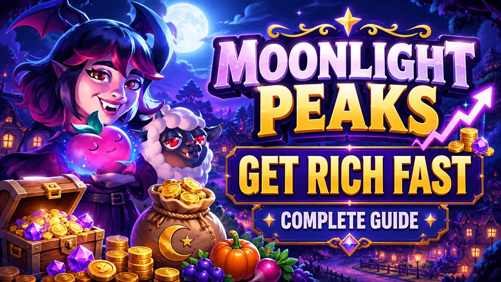 Moonlight Peaks Unlock All Spells: 2 Working Methods