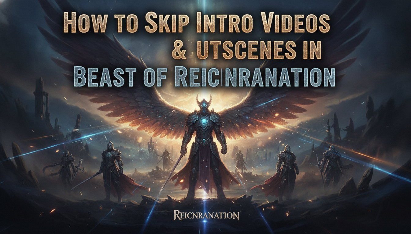 How to Skip Intro Videos & Cutscenes in Beast of Reincarnation