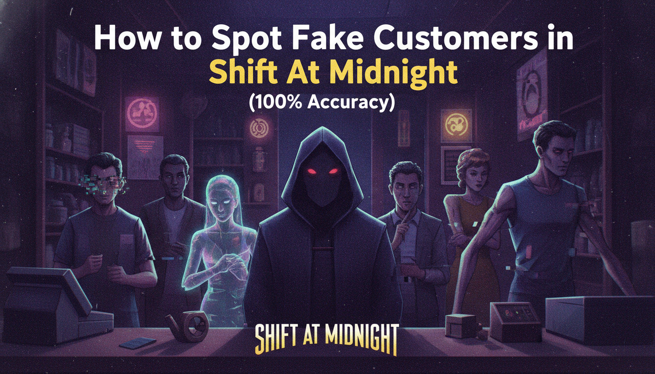 How to Spot Fake Customers in Shift At Midnight (100% Accuracy)