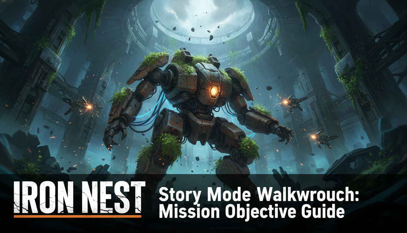 Iron Nest Story Mode Walkthrough: Mission Objective Guide