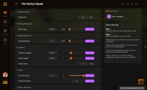 Ore Factory Squad Trainers & Mods