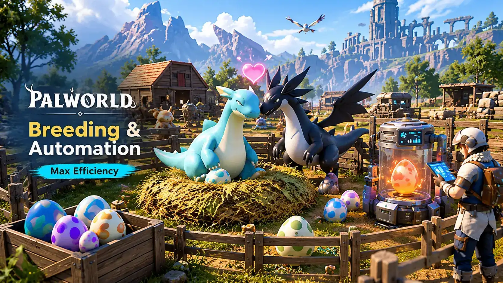 Palworld 1.0 Breeding & Base Automation: Max Efficiency