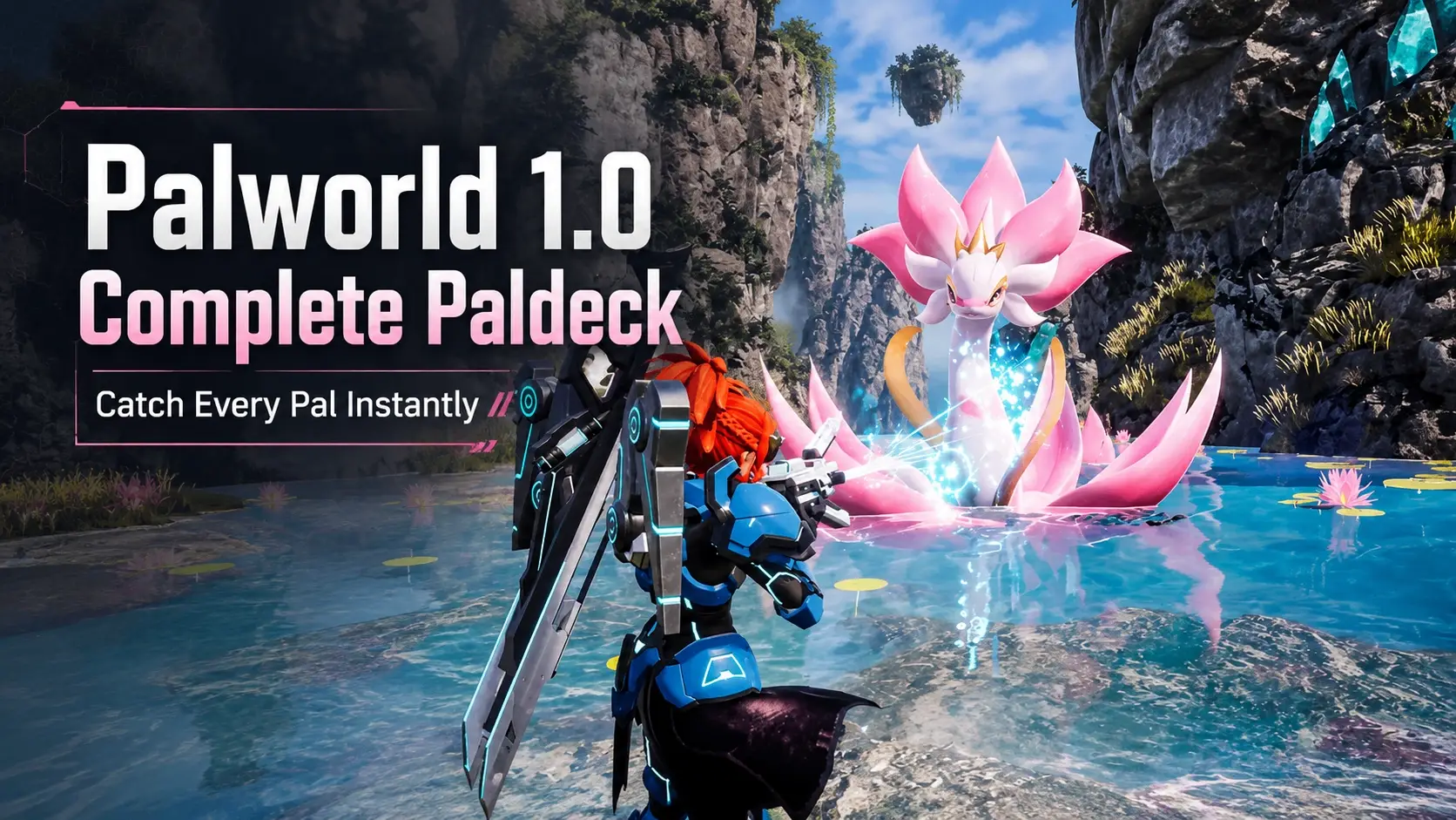 Palworld 1.0 Complete Paldeck: Catch Every Pal Instantly