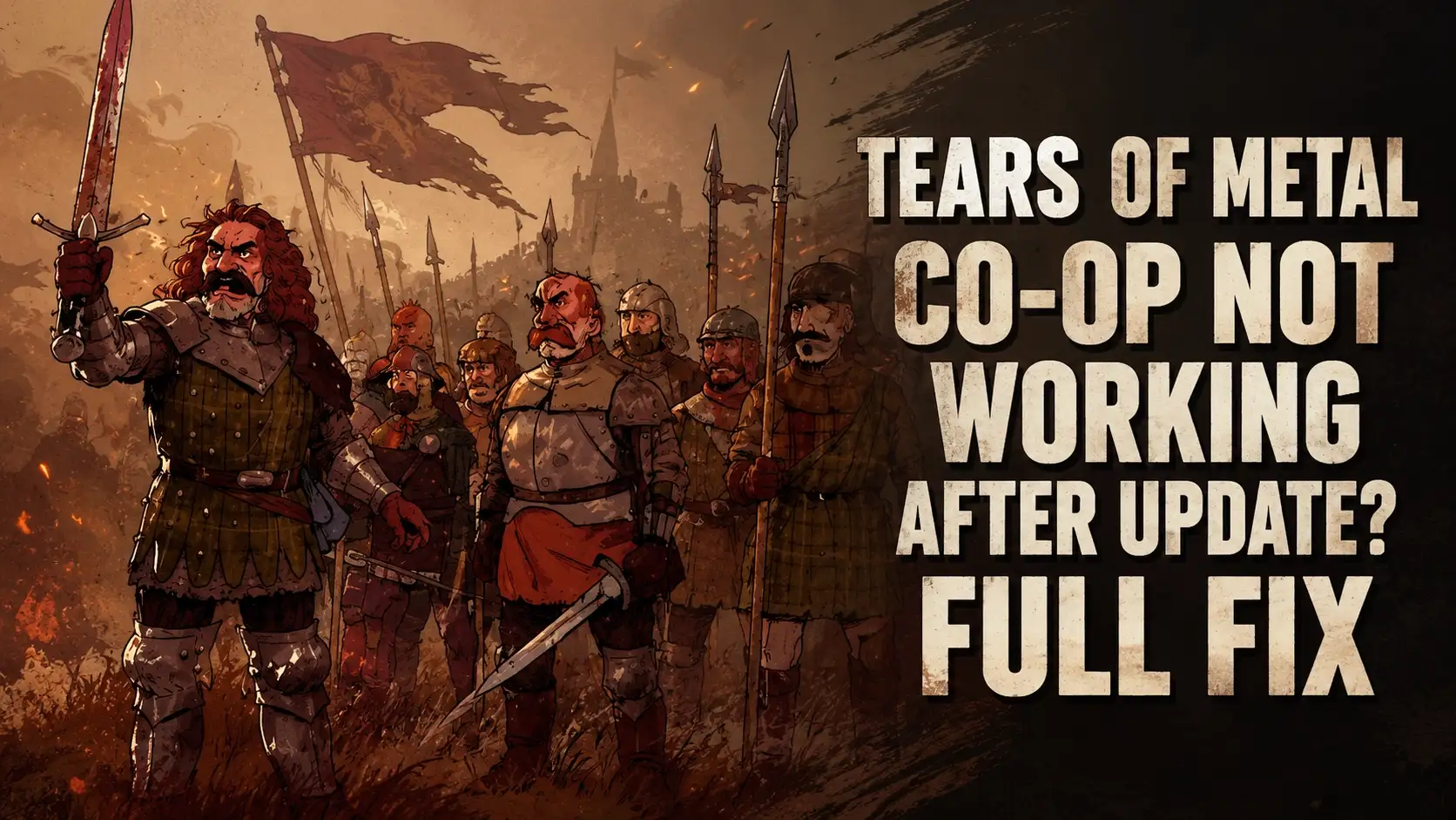 Tears of Metal Co-Op Not Working After Update? Full Fix