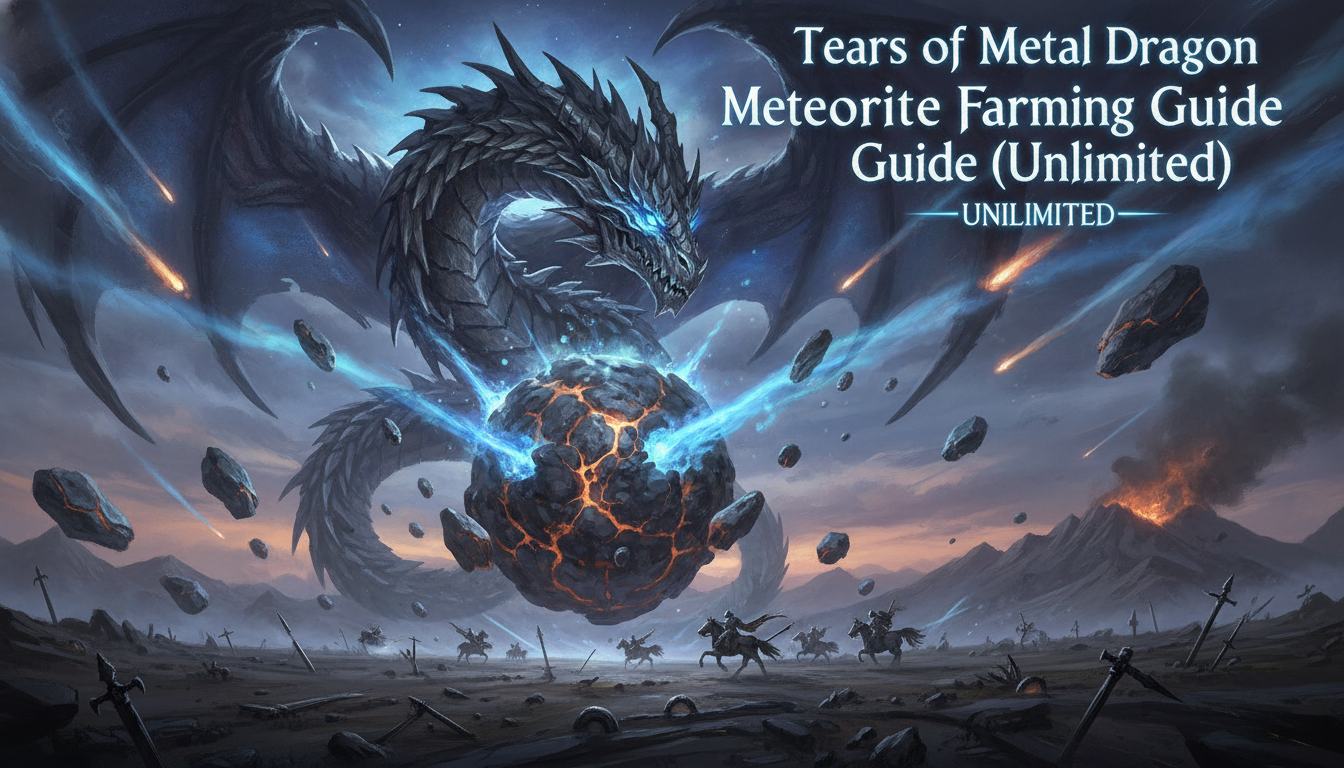 Tears of Metal Dragon Meteorite Farming Guide (Unlimited)