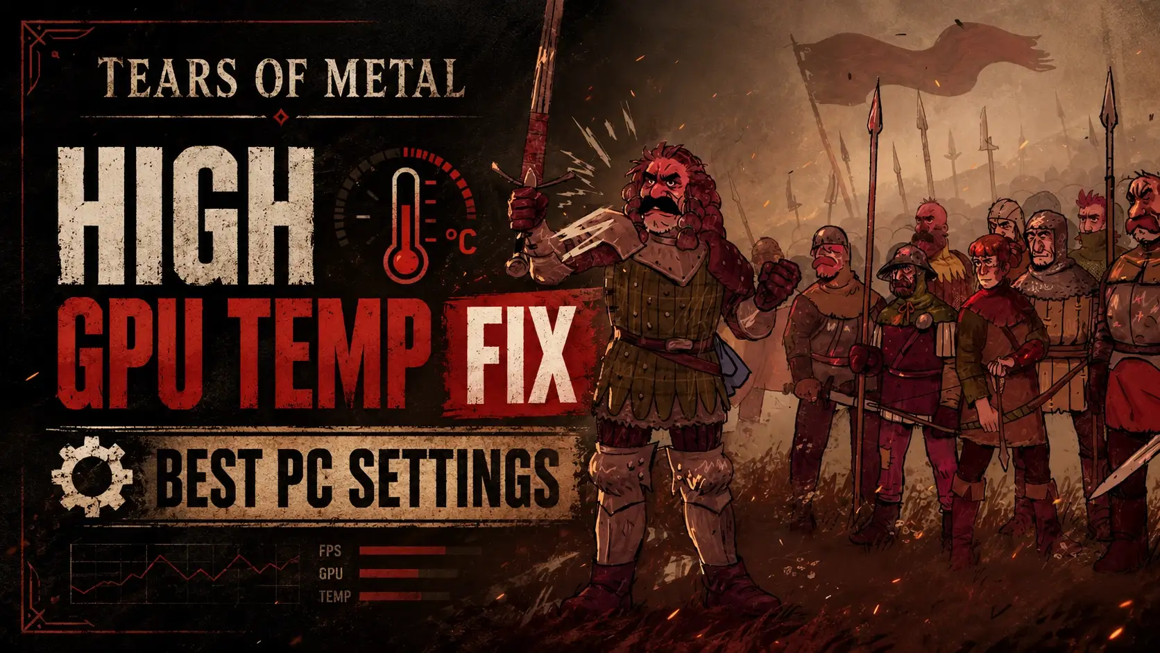Tears of Metal High GPU Temp Fix & Best PC Settings