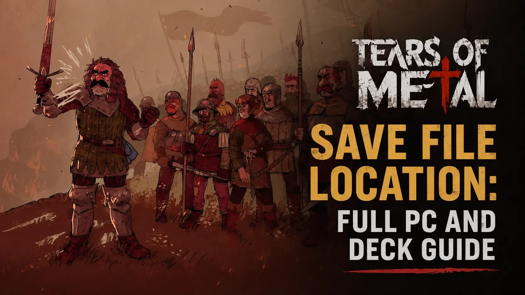 Tears of Metal Save File Location: Full PC and Deck Guide