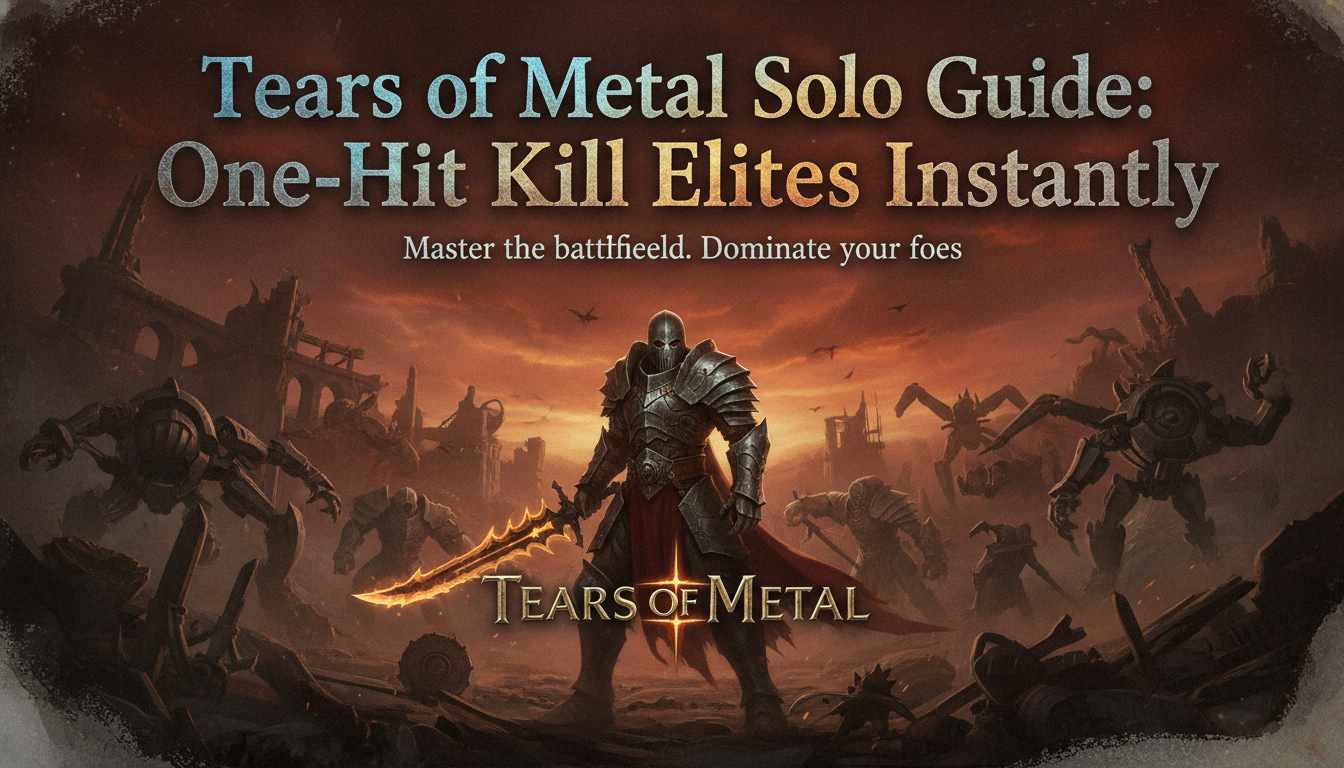 Tears of Metal Solo Guide: One-Hit Kill Elites Instantly
