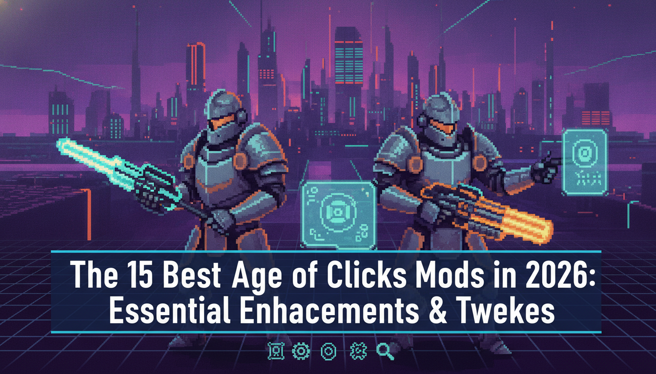 15 лучших модов для Age of Clicks в 2026 году: необходимые улучшения и твики