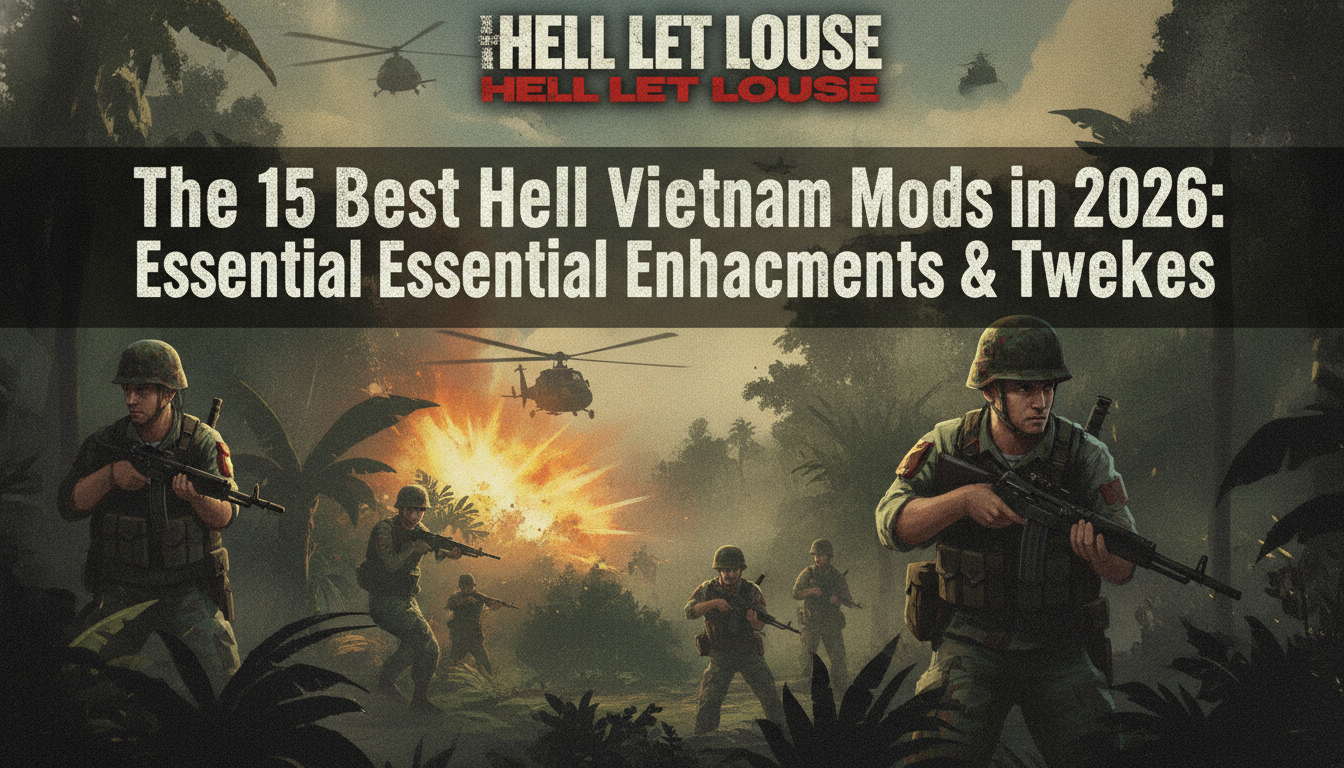 The 15 Best Hell Let Loose: Vietnam Mods in 2026: Essential Enhancements & Tweaks