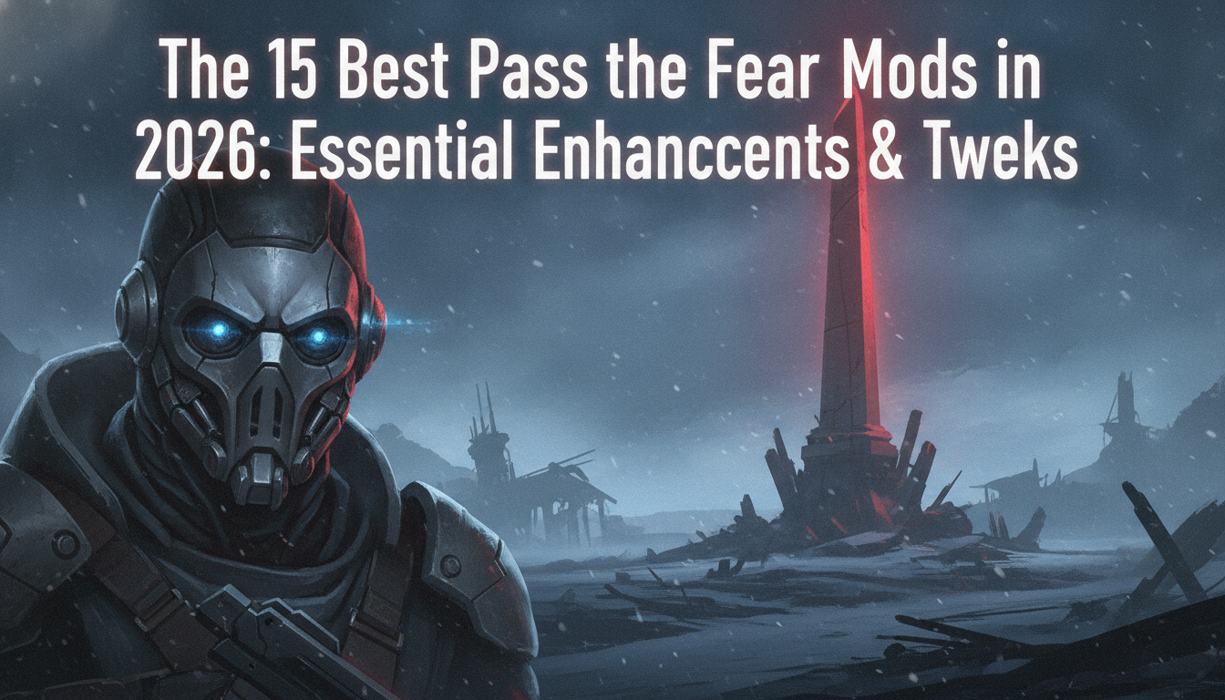 The 15 Best Pass the Fear Mods in 2026: Essential Enhancements & Tweaks