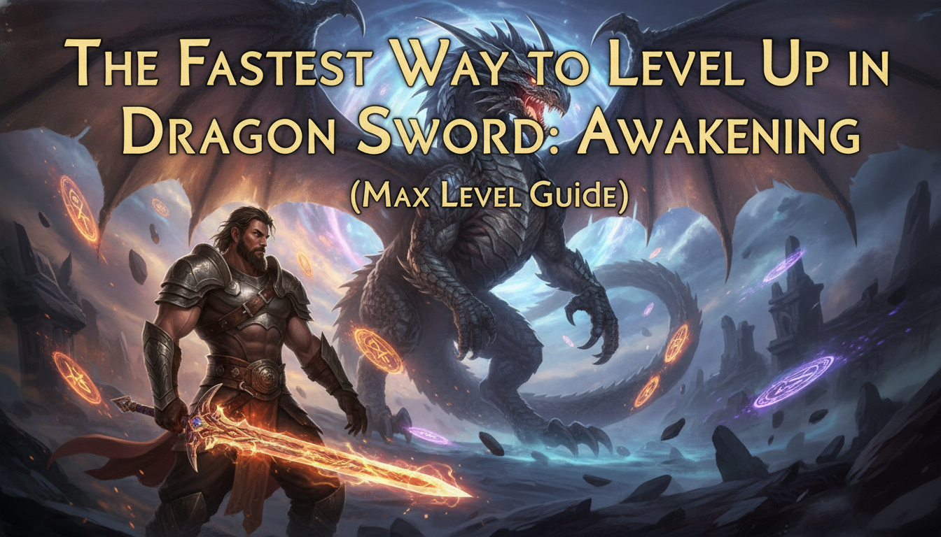 The Fastest Way to Level Up in Dragon Sword: Awakening (Max Level Guide)