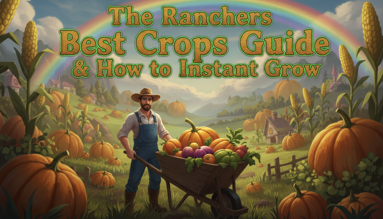 The Ranchers Best Crops Guide & How to Instant Grow