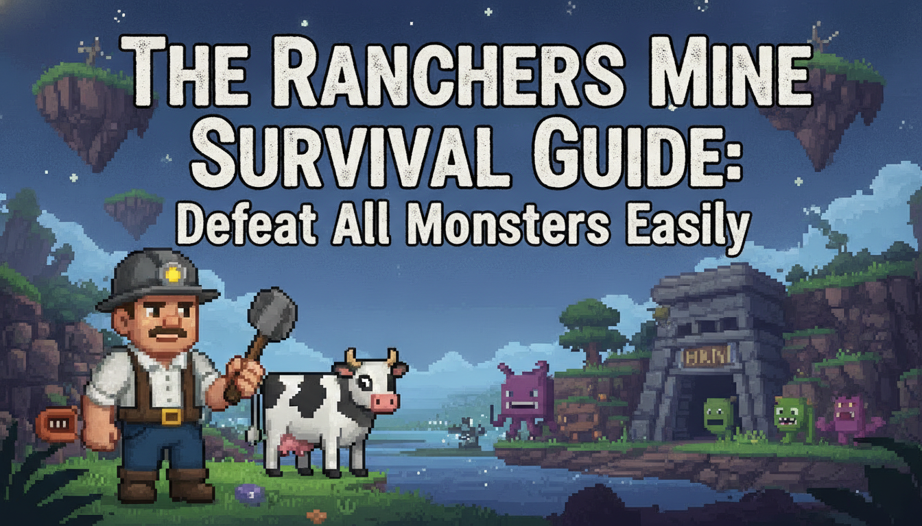 The Ranchers Mine Survival Guide: Defeat All Monsters Easily