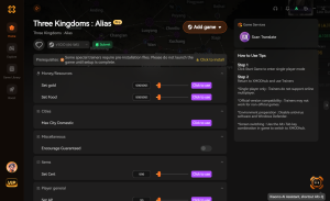 Three Kingdoms Alias Lock Loyalty PC Hack