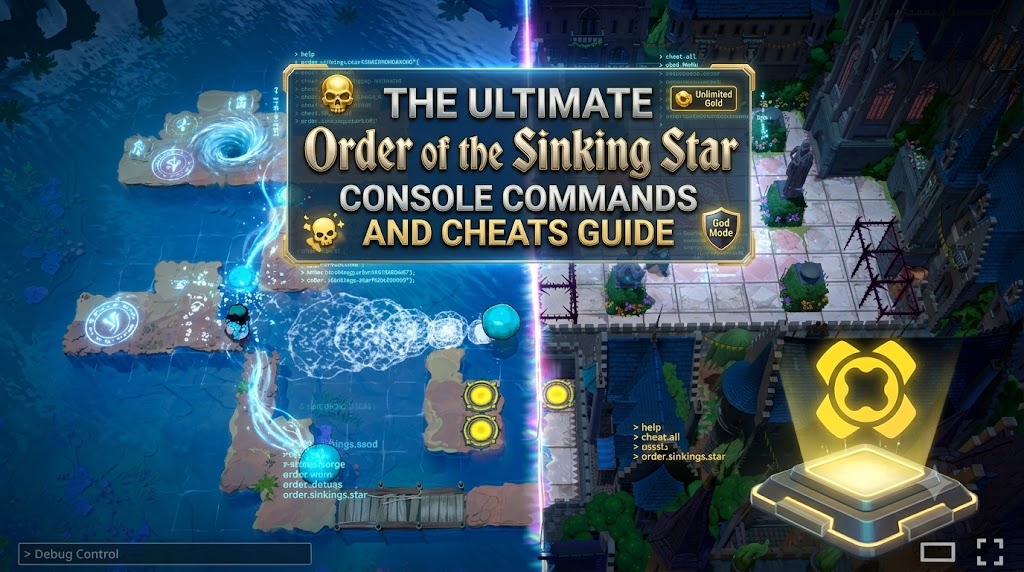 The Ultimate Order of the Sinking Star Console Commands and Cheats Guide