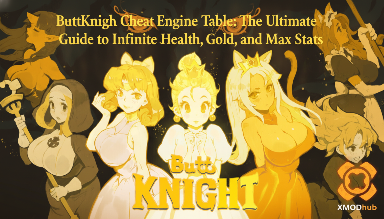 ButtKnight Cheat Engine Table: The Ultimate Guide to Infinite Health, Gold, and Max Stats