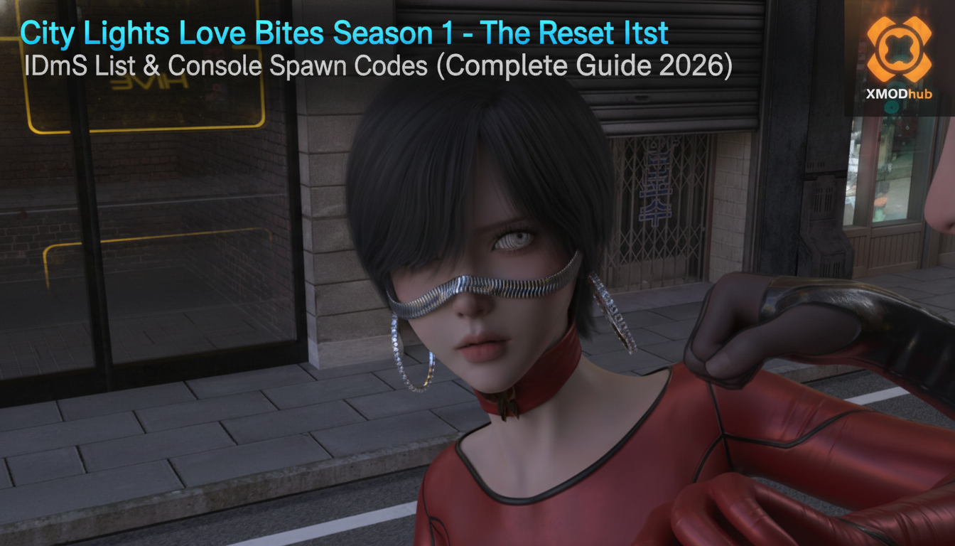 City Lights Love Bites Season 1 – The Reset Item IDs List & Console Spawn Codes (Complete Guide 2026)