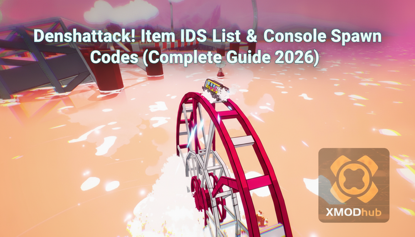 Denshattack! Item IDs List & Console Spawn Codes (Complete Guide 2026)