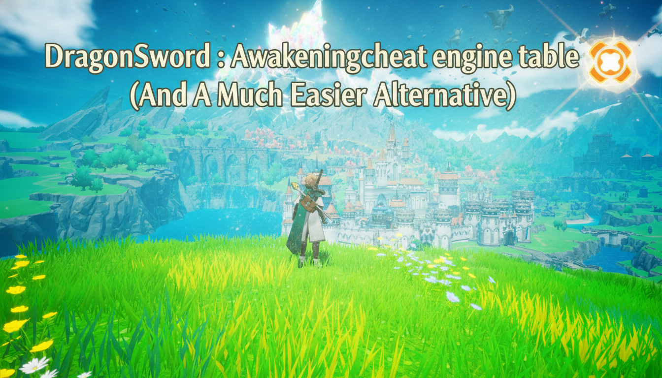 DragonSword : Awakening cheat engine table (And A Much Easier Alternative)