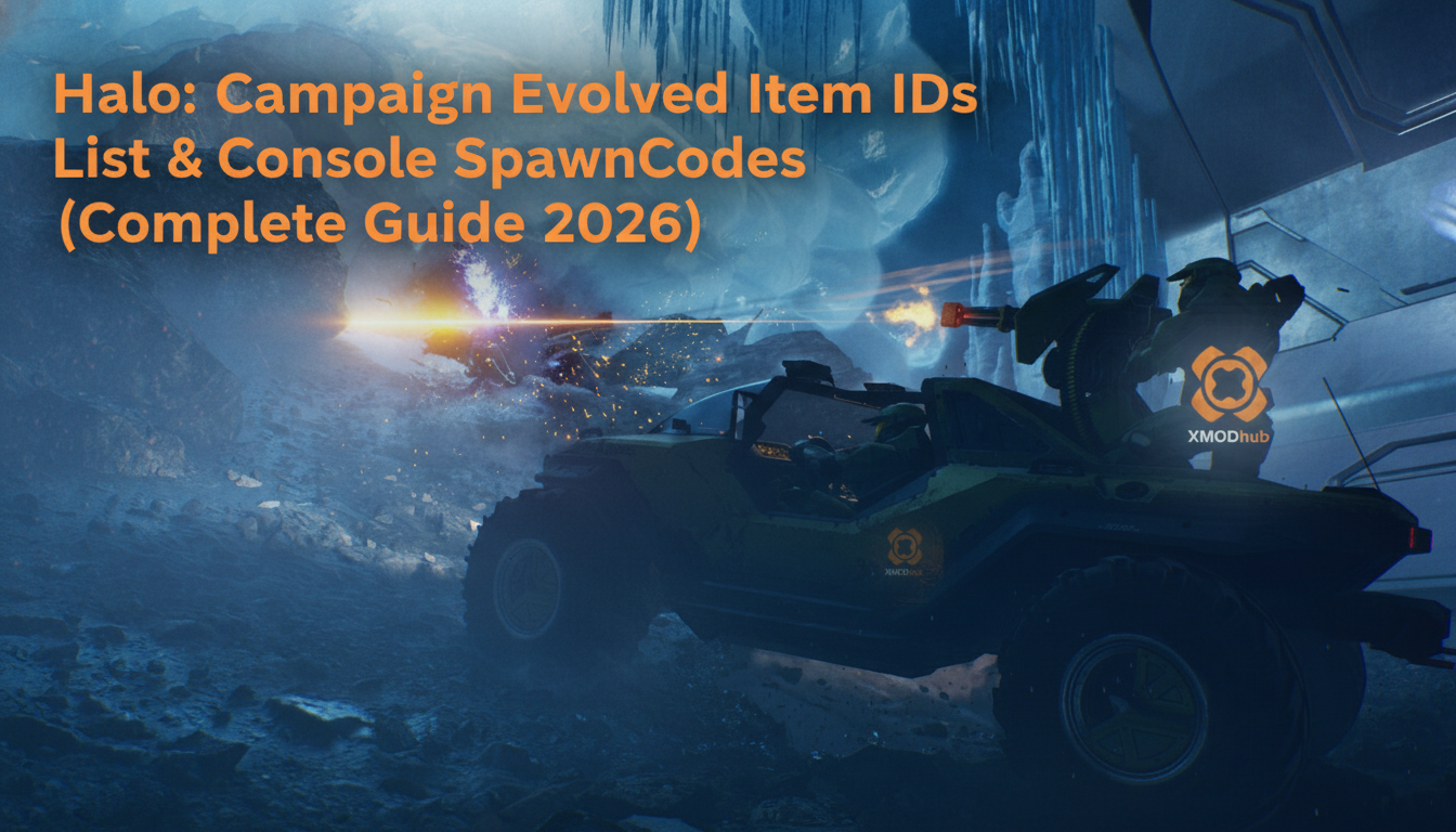 Halo: Campaign Evolved Item IDs List & Console Spawn Codes (Complete Guide 2026)