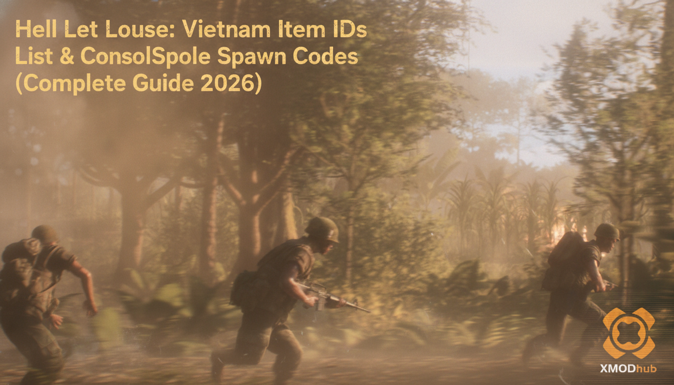 Hell Let Loose: Vietnam Item IDs List & Console Spawn Codes (Complete Guide 2026)