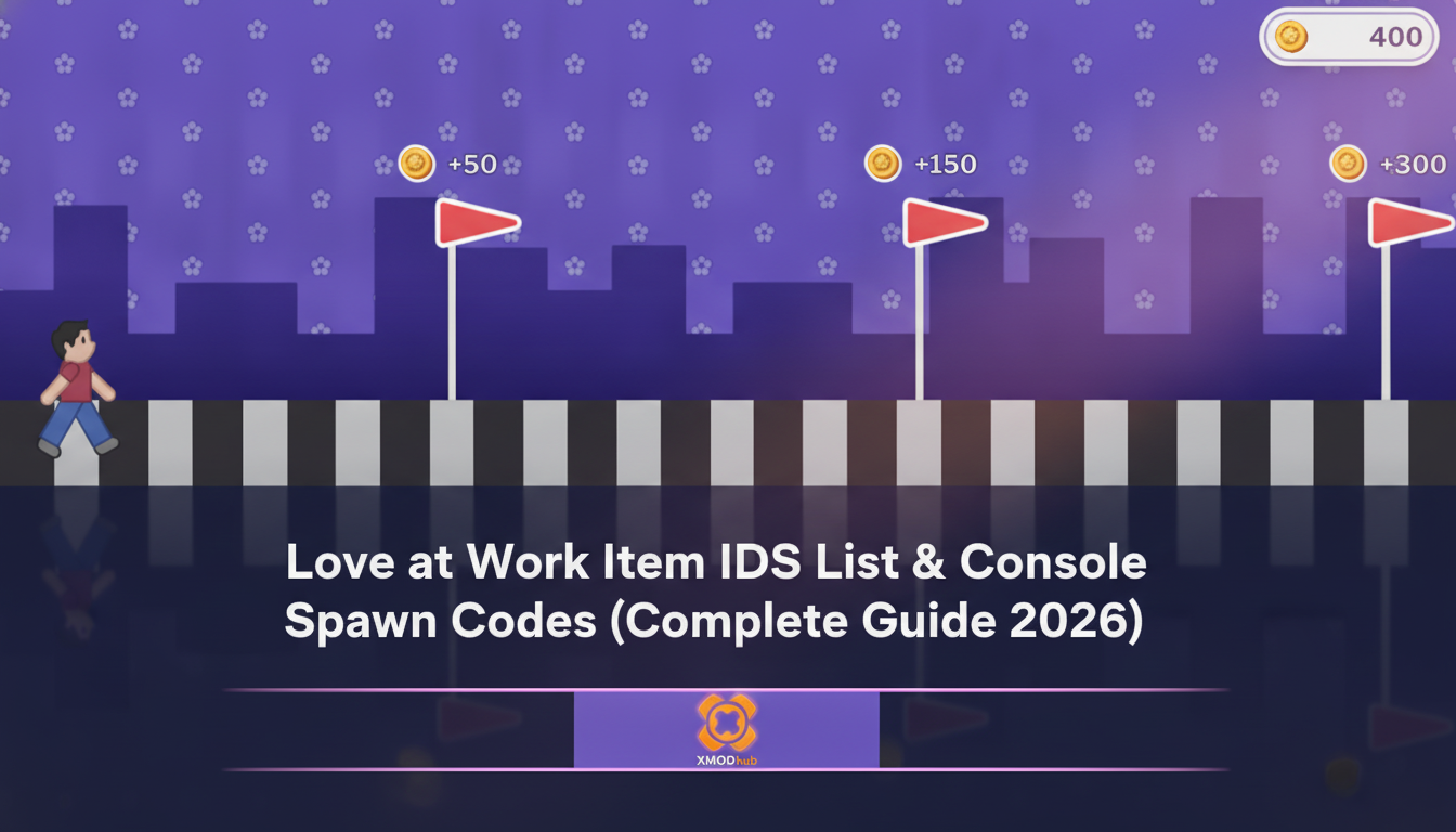 Love at Work Item IDs List & Console Spawn Codes (Complete Guide 2026)