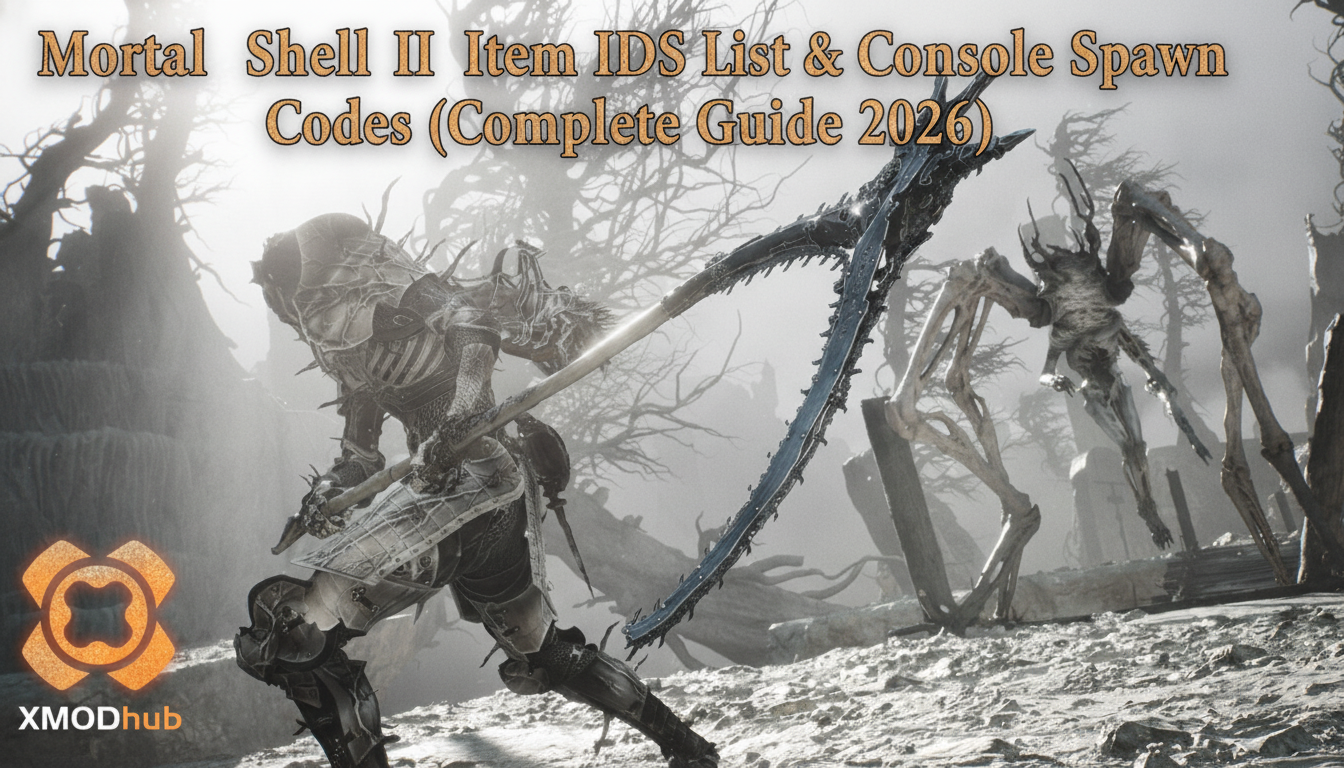Mortal Shell II Item IDs List & Console Spawn Codes (Complete Guide 2026)