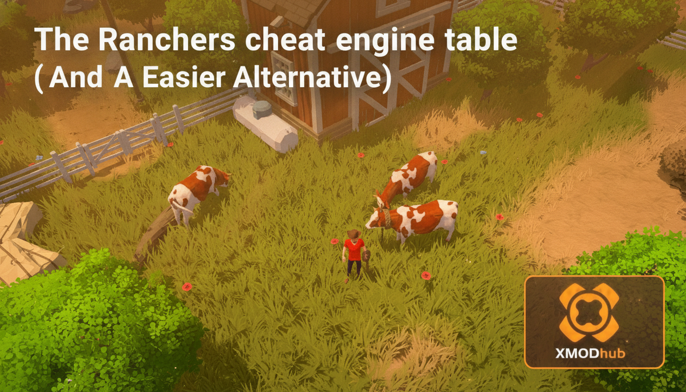 The Ranchers cheat engine table (And A Much Easier Alternative)