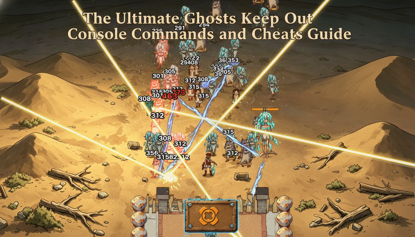 The Ultimate Ghosts Keep Out Console Commands and Cheats Guide